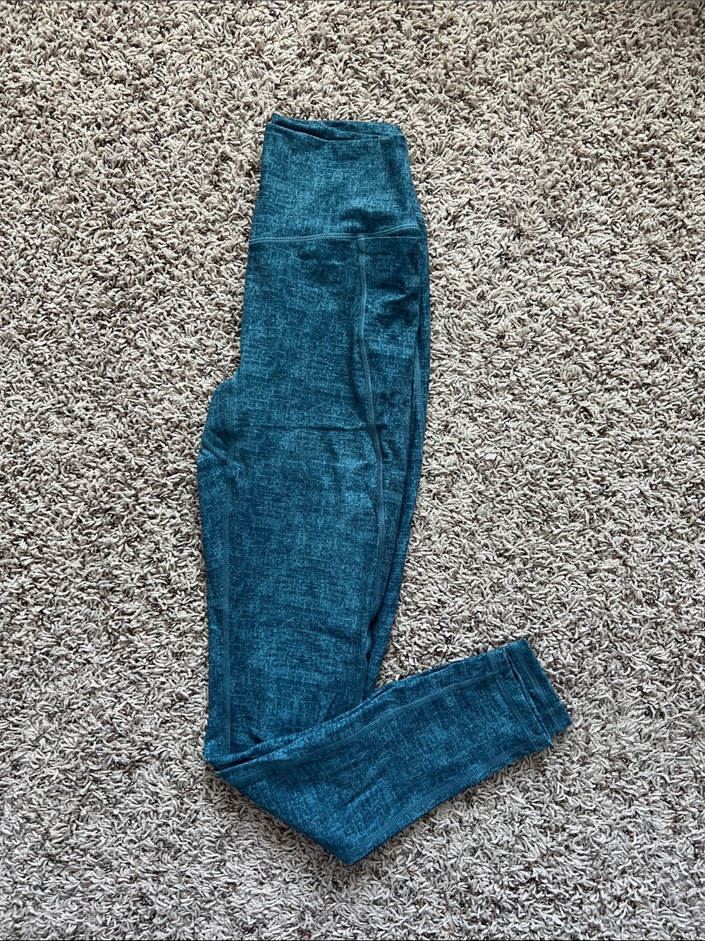 BuffBunny Teal High-Waist Jeggings